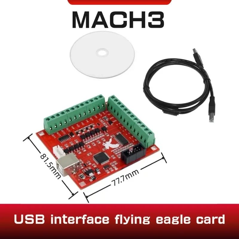 Mach3 Usb Cnc Controller 4 Axis 100Khz - 1PC Carte de dérivation USB MACH3