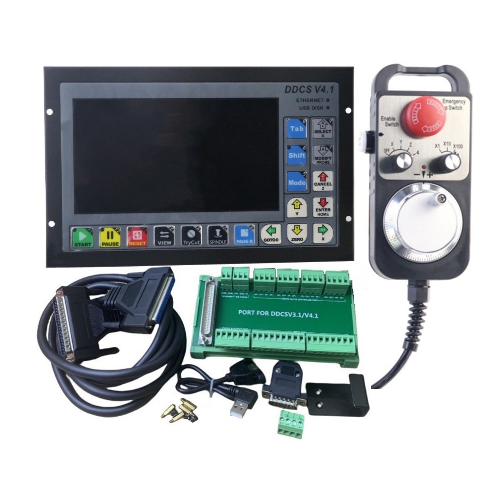 Ddcs V4.1 4 Axis Cnc Offline Controller - Kit de contrôleur de mouvement CNC