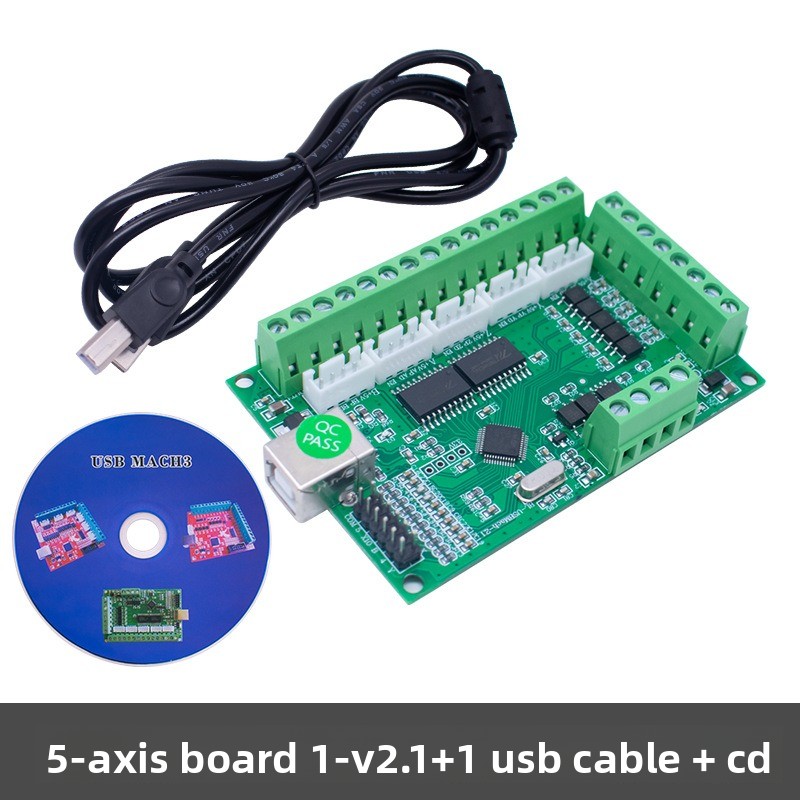 1 pièce, carte de commande de  - 5 Axis Cnc Breakout Board Interface Mach3 avis et prix
